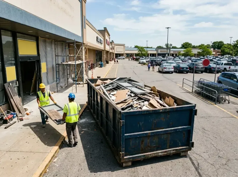 retail-store-renovation-debris-003 — frequently asked questions, Roll-off Dumpster Rentals in Wentzville, MO